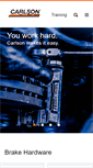 Mobile Screenshot of carlsonqualitybrakeparts.com